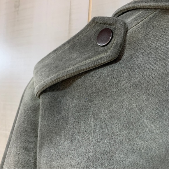 Bagatelle Faux Suede Garment Asymmetrical Jacket M - Picture 5 of 8